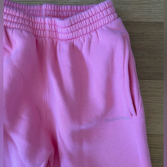 SOLD OUT Outdoor Voices Nimbus Sweatpant Pink Sz XS never worn - Picture 5 of 6